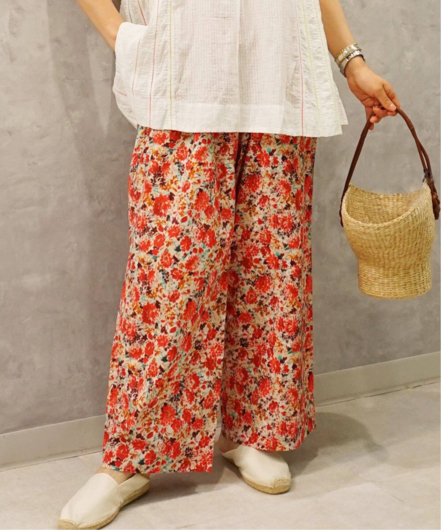 コットンフラワー イージーパンツ（その他パンツ）｜journal standard  