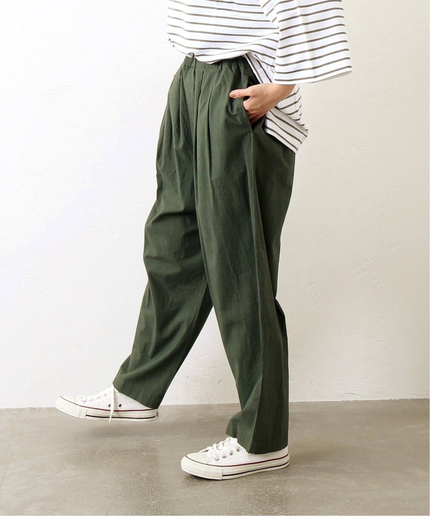 ポプリン イージーパンツ（その他パンツ）｜journal standard luxe 