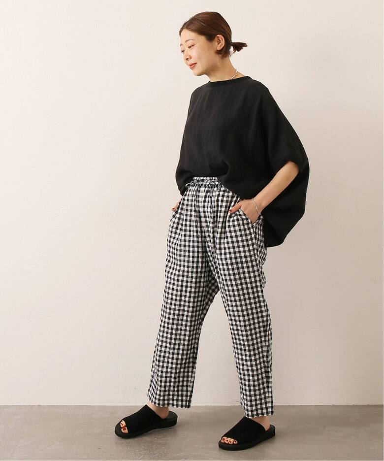リネンギンガム イージーパンツ（その他パンツ）｜journal standard  