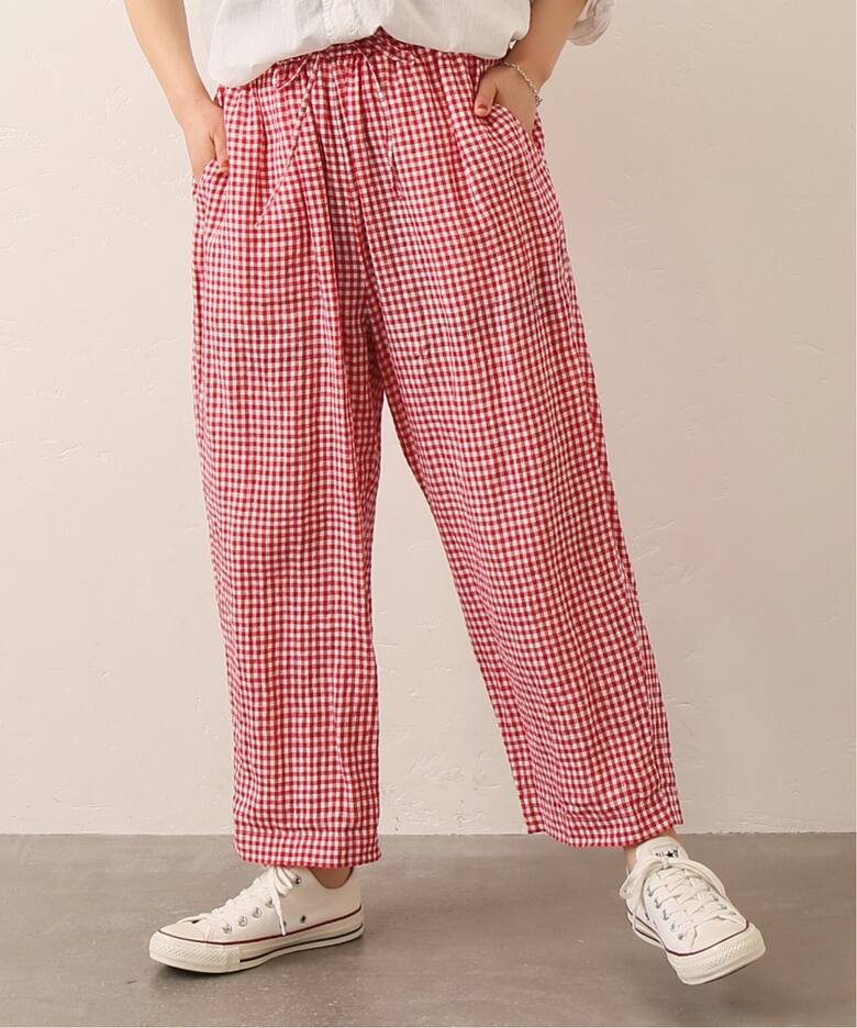 リネンギンガム イージーパンツ（その他パンツ）｜journal standard  