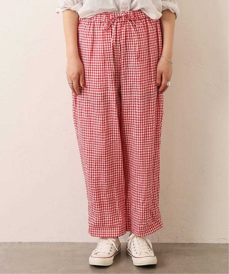 リネンギンガム イージーパンツ（その他パンツ）｜journal standard  