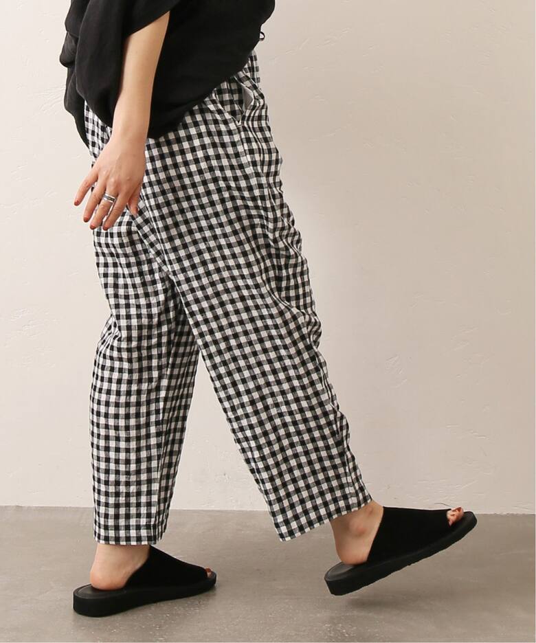 リネンギンガム イージーパンツ（その他パンツ）｜journal standard  