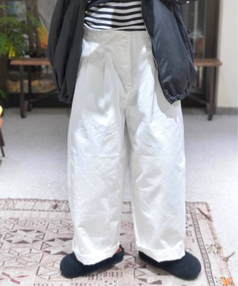 チノクロス タックパンツ（チノパンツ）｜journal standard luxe  