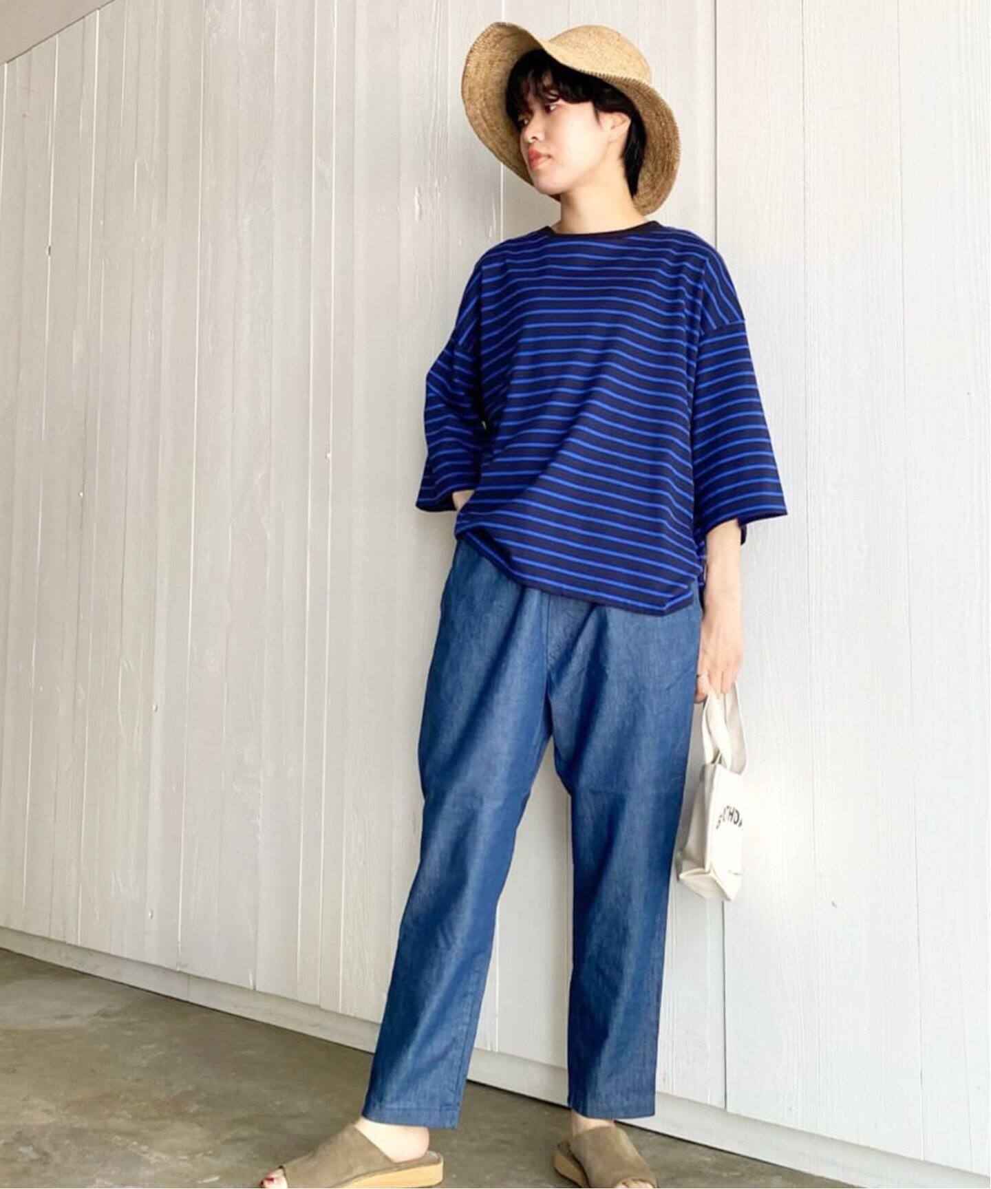 6.5ozムライトデニム サルエルパンツ（その他パンツ）｜journal 