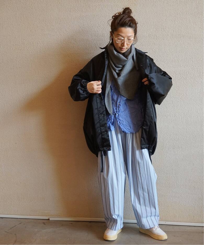 サテンストライプクルーイパンツ（その他パンツ）｜journal standard  