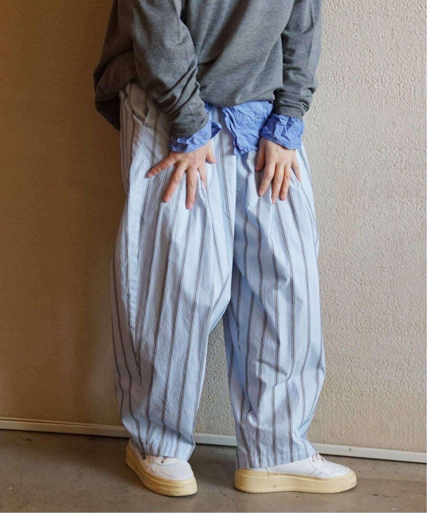 サテンストライプクルーイパンツ（その他パンツ）｜journal standard  