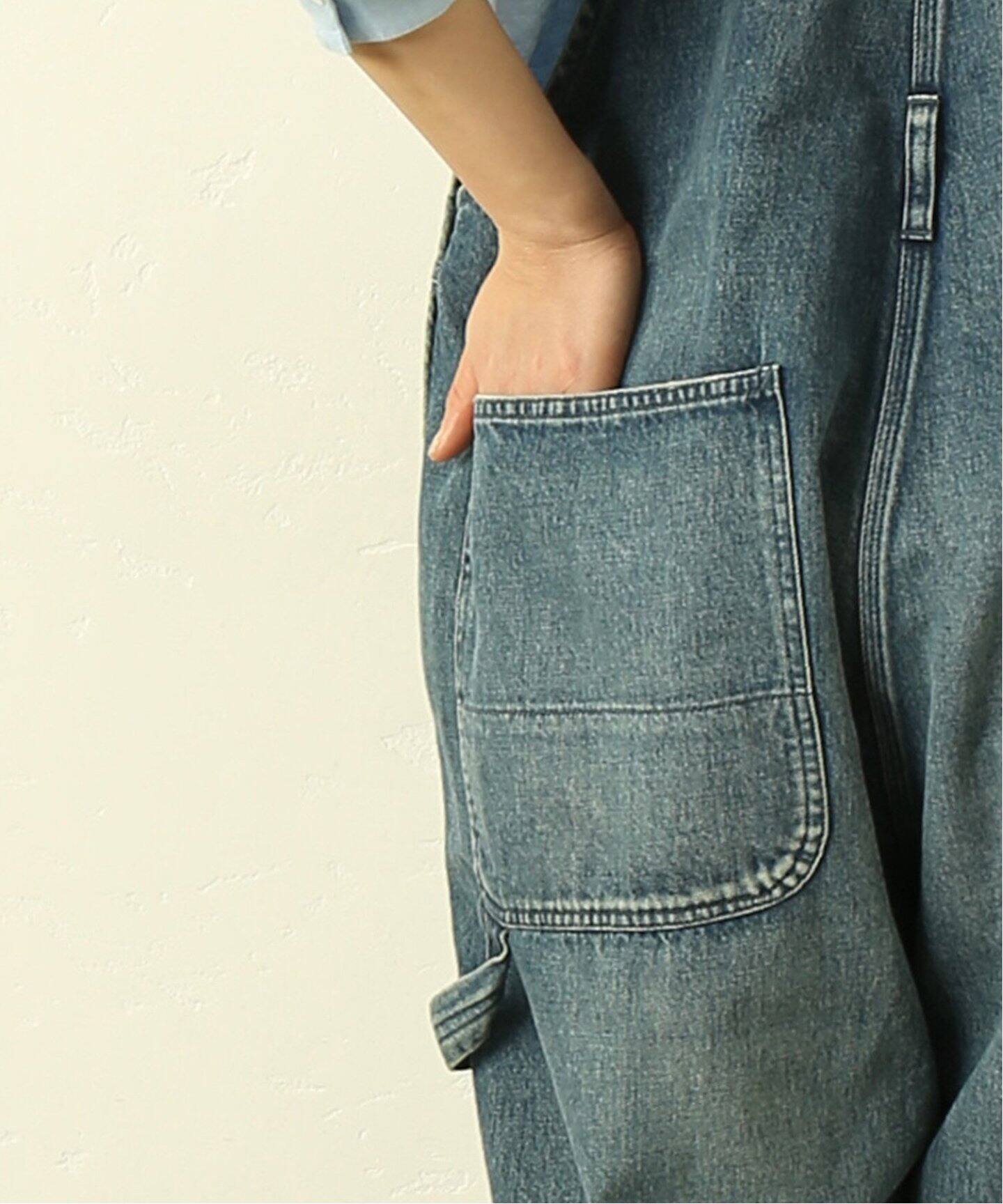 11OZデニムオーバーオール（サロペット／オーバーオール）｜journal  