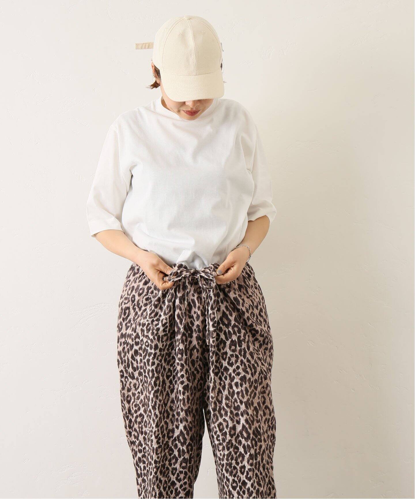 レオパリネン タックイージーパンツ（その他パンツ）｜journal  