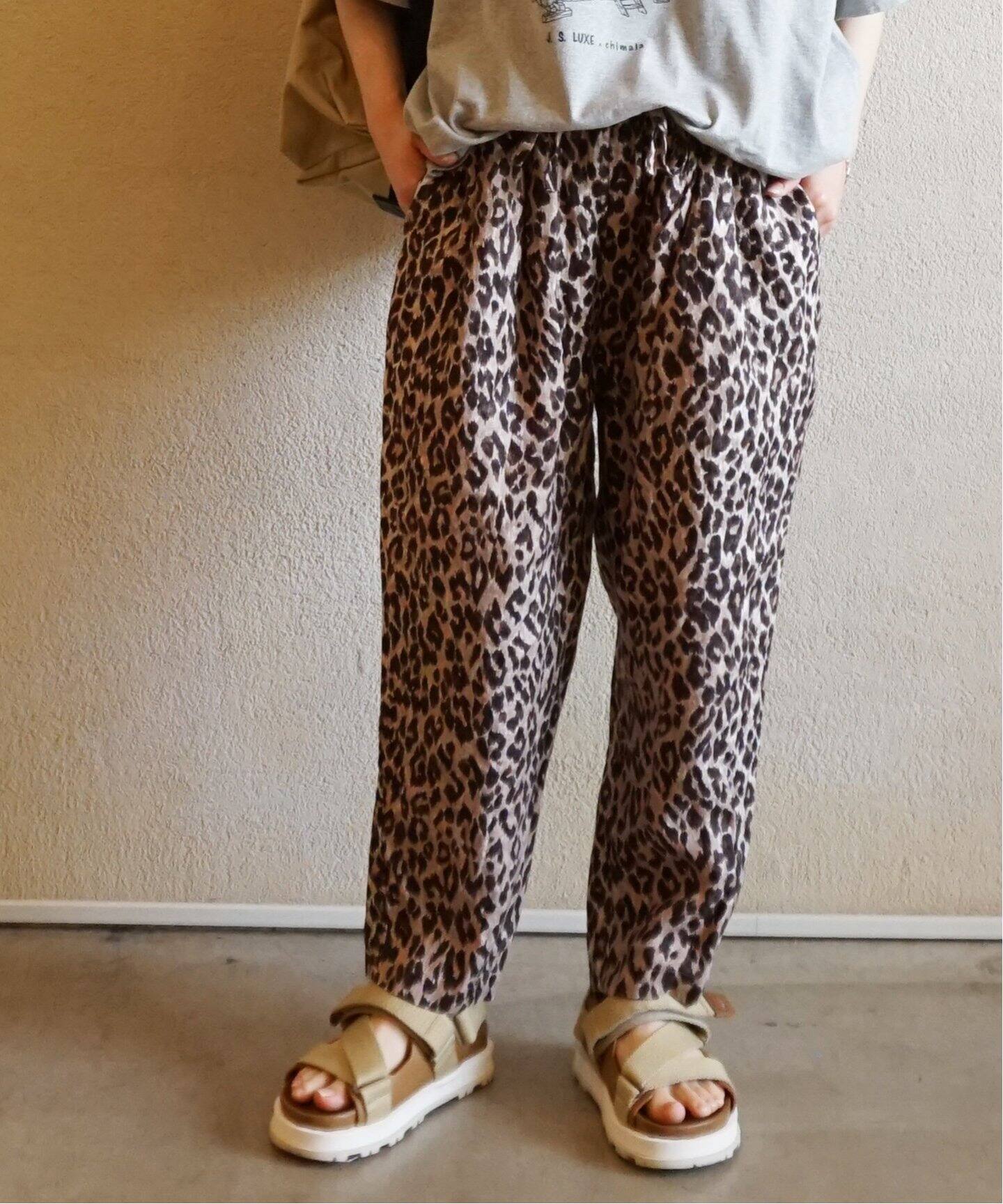 レオパリネン タックイージーパンツ（その他パンツ）｜journal  