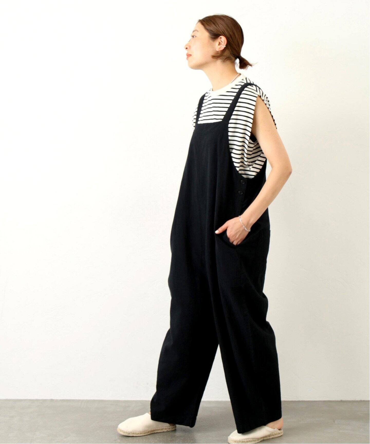 CLキャンバス フィッシャーオーバーオール（サロペット  