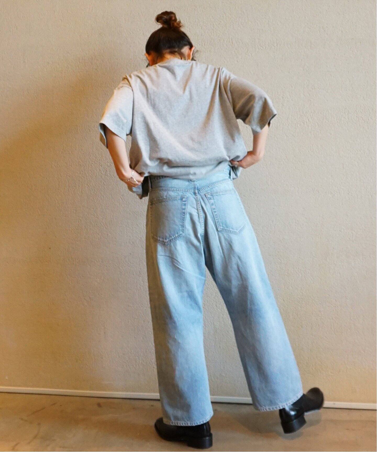 11.6OZデニム ワイドストレート5PK（デニムパンツ・ジーンズ 