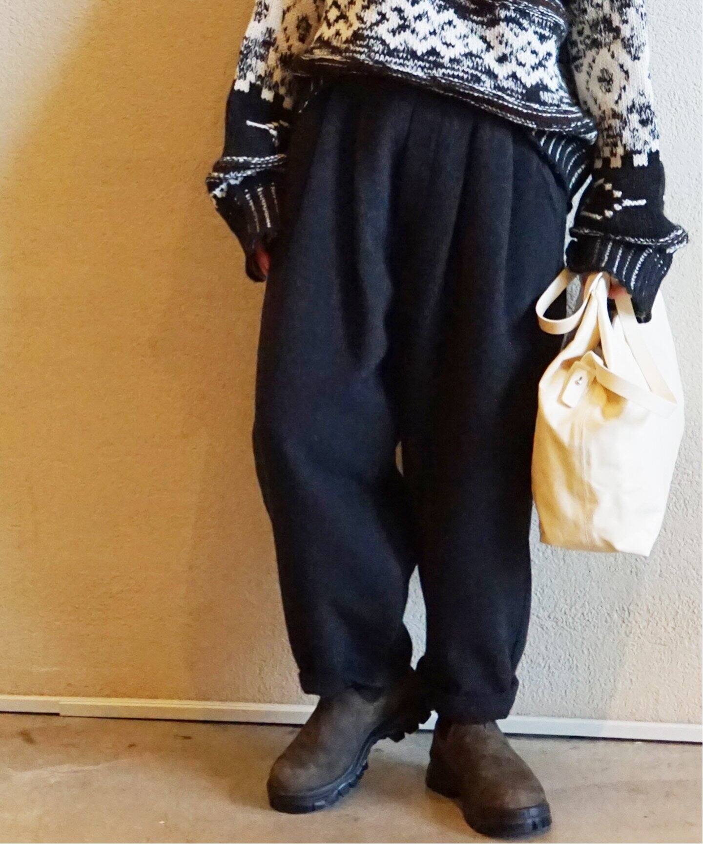 コットンメルトンイージーテーパーパンツ（その他パンツ）｜journal  