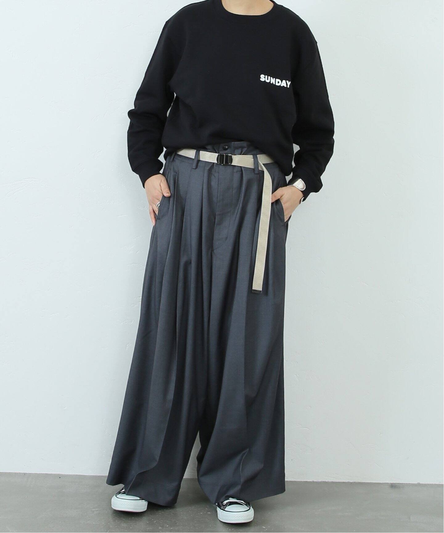 SUNDAY ハイウエスト BON パンツ（その他パンツ）｜journal standard 