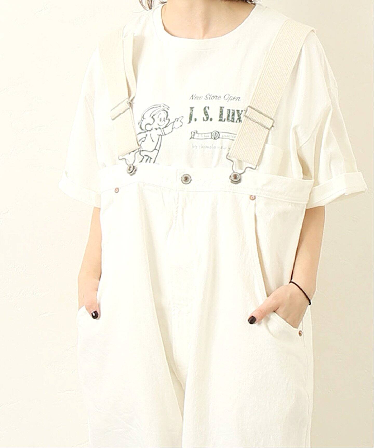 ビッグ5PKキュロット☆（サロペット／オーバーオール）｜journal  