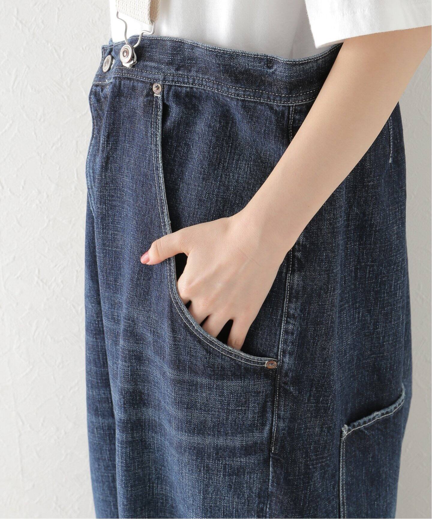 journal standard luxe ／インディゴビッグ5PKキュロット-