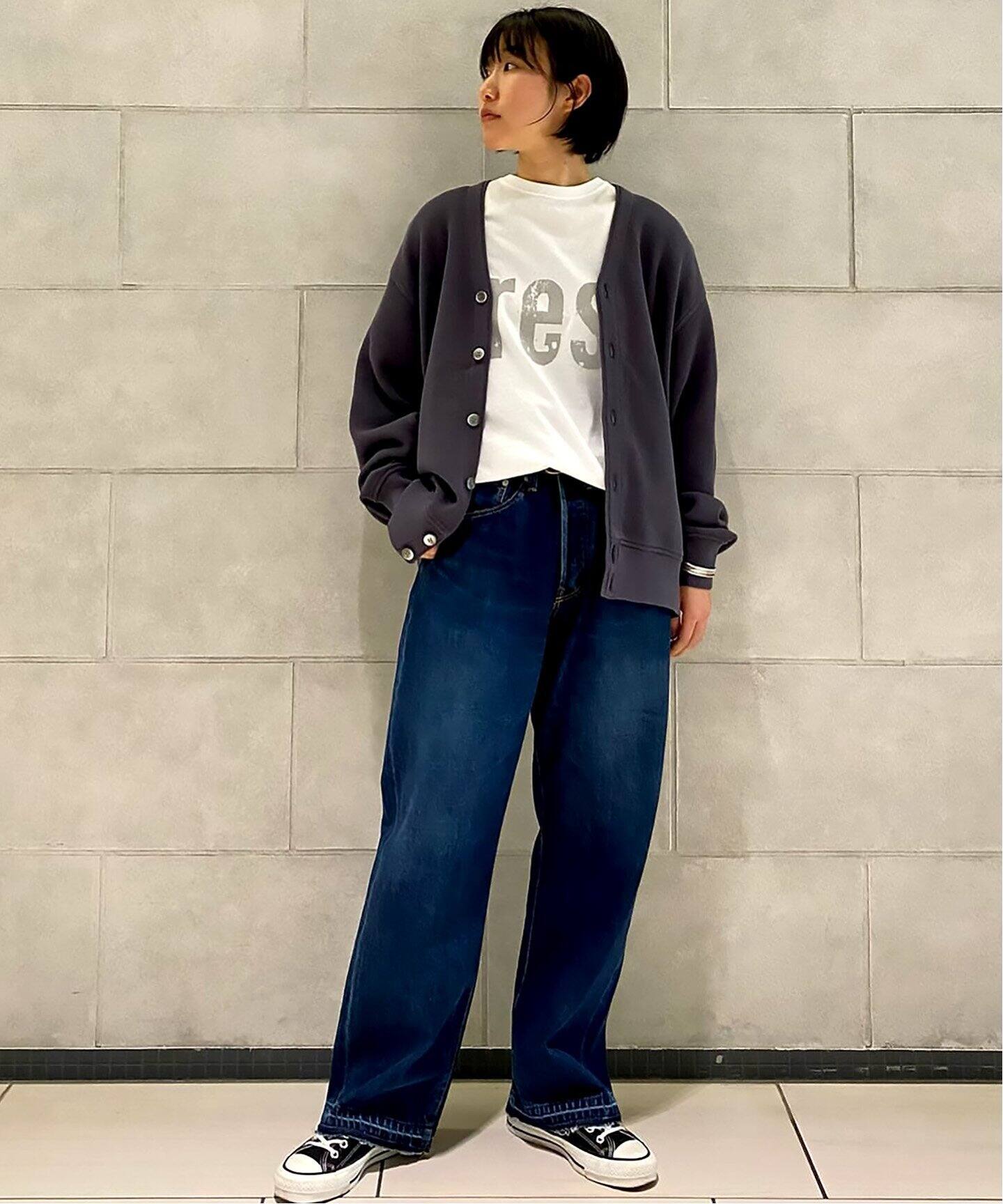 ES:S / エス】CINCH BACK BAGGY DENIM（デニムパンツ・ジーンズ 