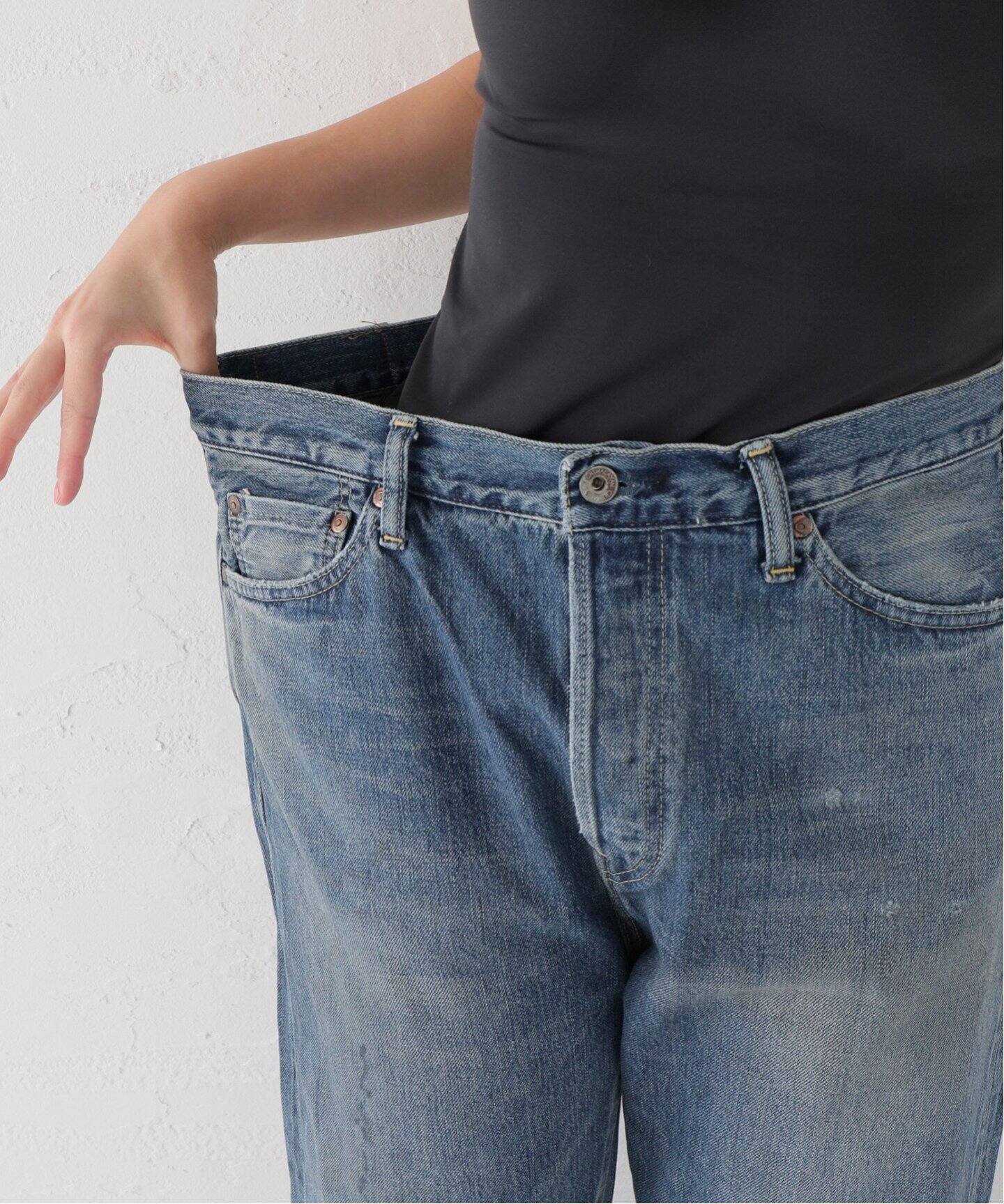 chimala/チマラ】DENIM WIDE TAPERED CUT（デニムパンツ・ジーンズ 