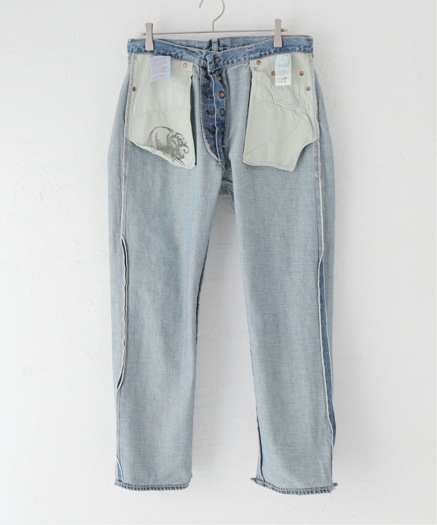 chimala/チマラ】DENIM VINTAGE STRAIGHT CUT（デニムパンツ・ジーンズ  