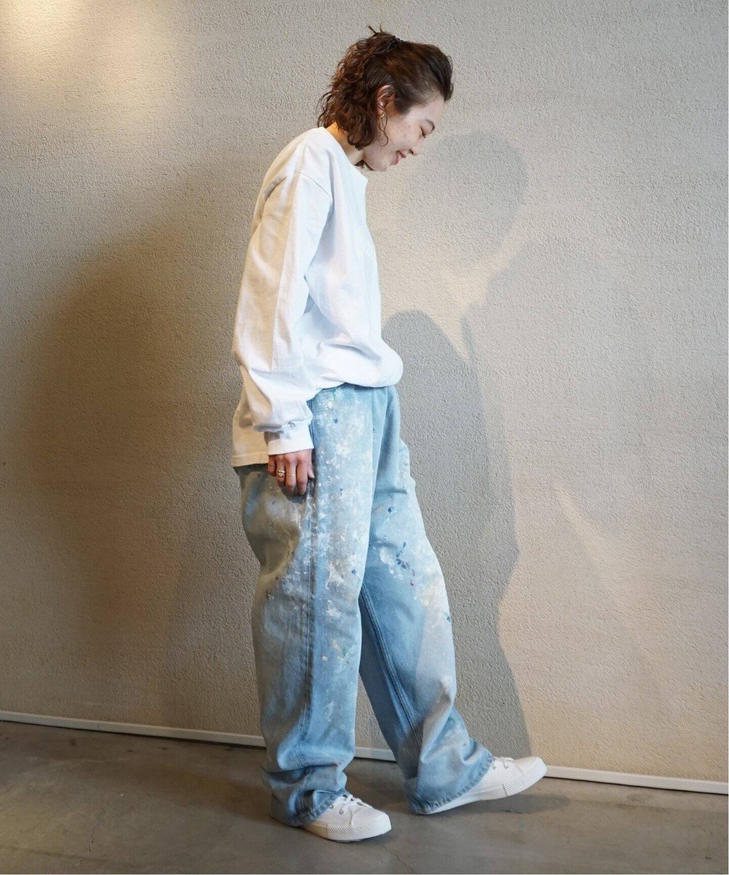 HERILL / ヘリル】HL DENIM SPLASH TUCK 4PK（デニムパンツ・ジーンズ 