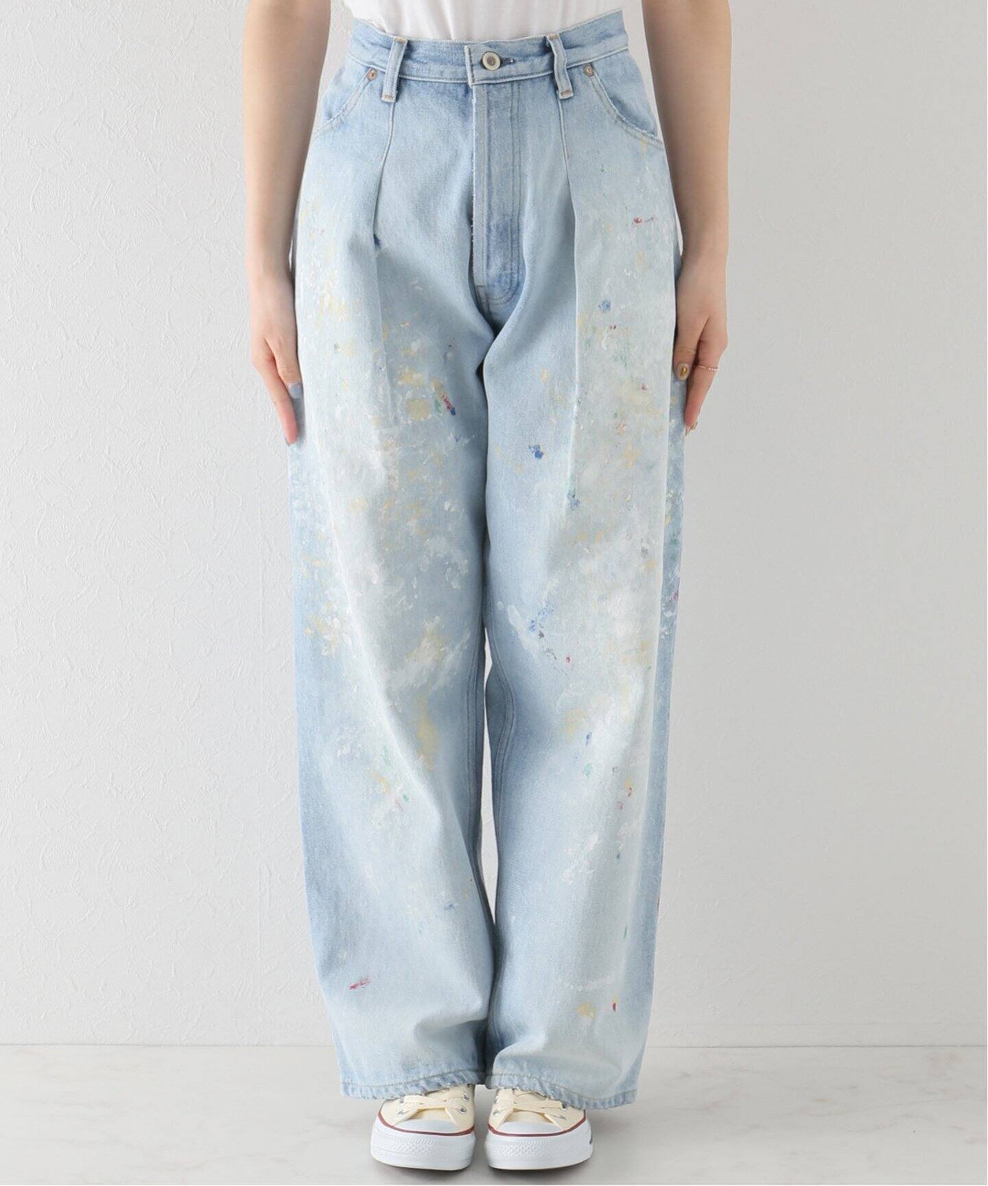 HERILL / ヘリル】HL DENIM SPLASH TUCK 4PK（デニムパンツ・ジーンズ  