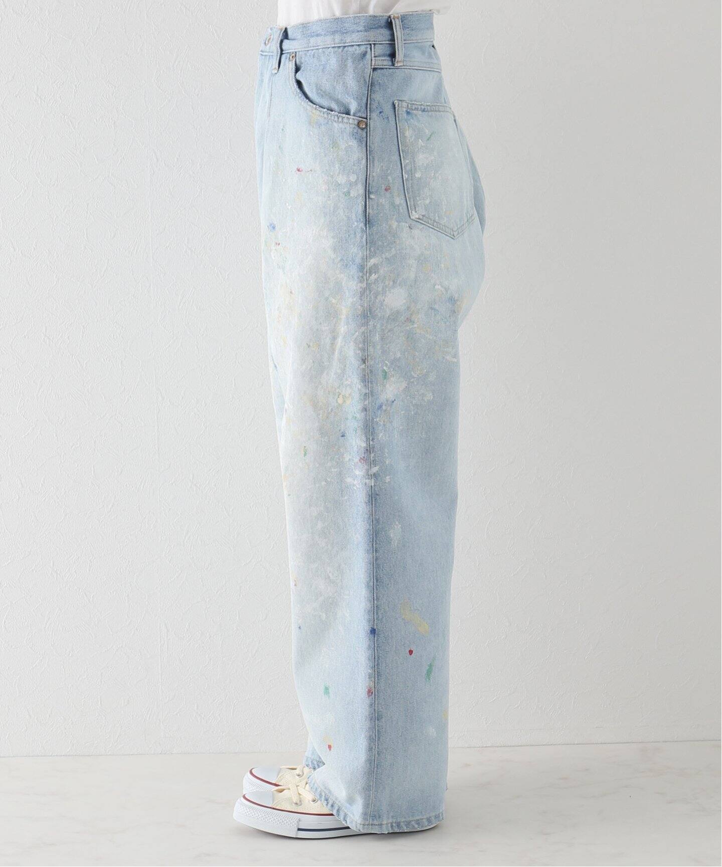 HERILL / ヘリル】HL DENIM SPLASH TUCK 4PK（デニムパンツ・ジーンズ 
