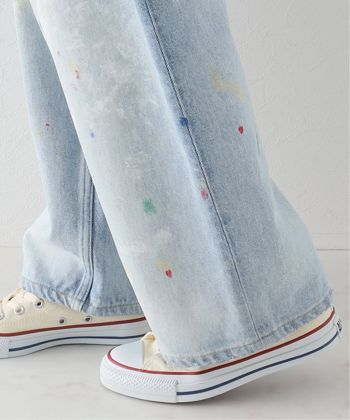HERILL / ヘリル】HL DENIM SPLASH TUCK 4PK（デニムパンツ・ジーンズ 