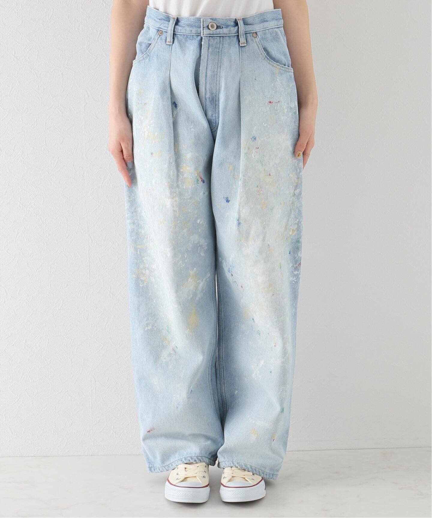 HERILL / ヘリル】HL DENIM SPLASH TUCK 4PK（デニムパンツ・ジーンズ  