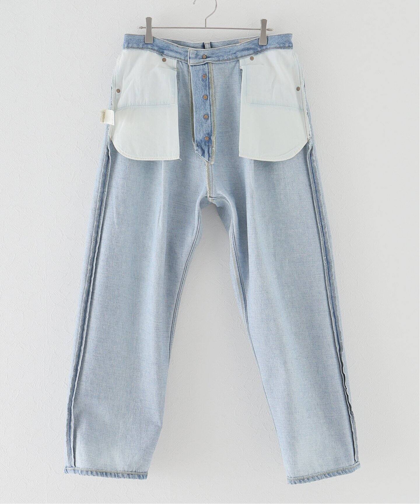 HERILL / ヘリル】HL DENIM SPLASH TUCK 4PK（デニムパンツ・ジーンズ 