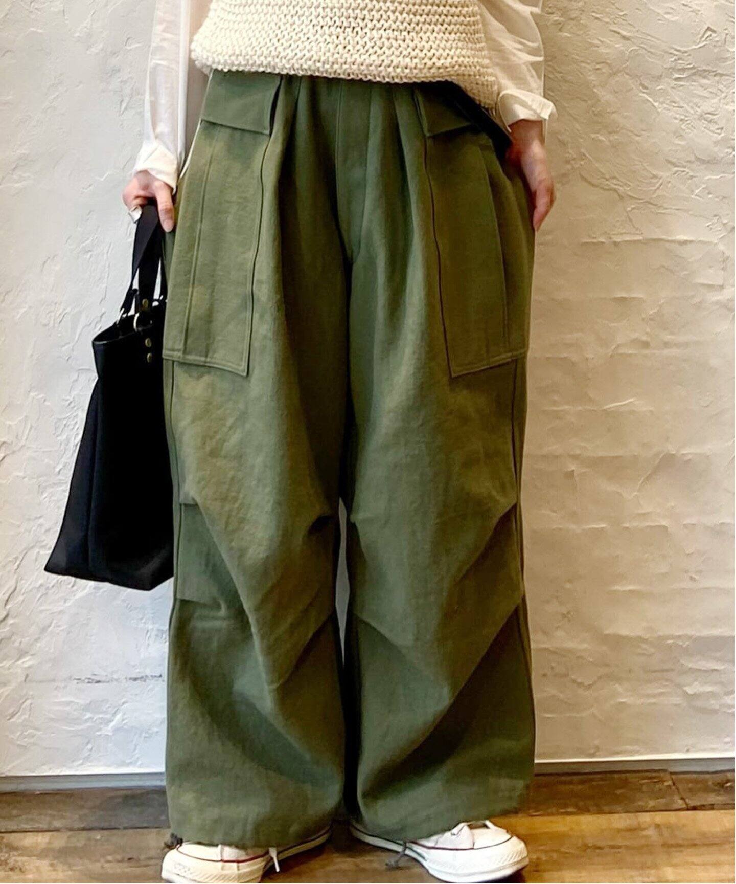 HERILL ヘリル HL DENIM CARGO PANTS