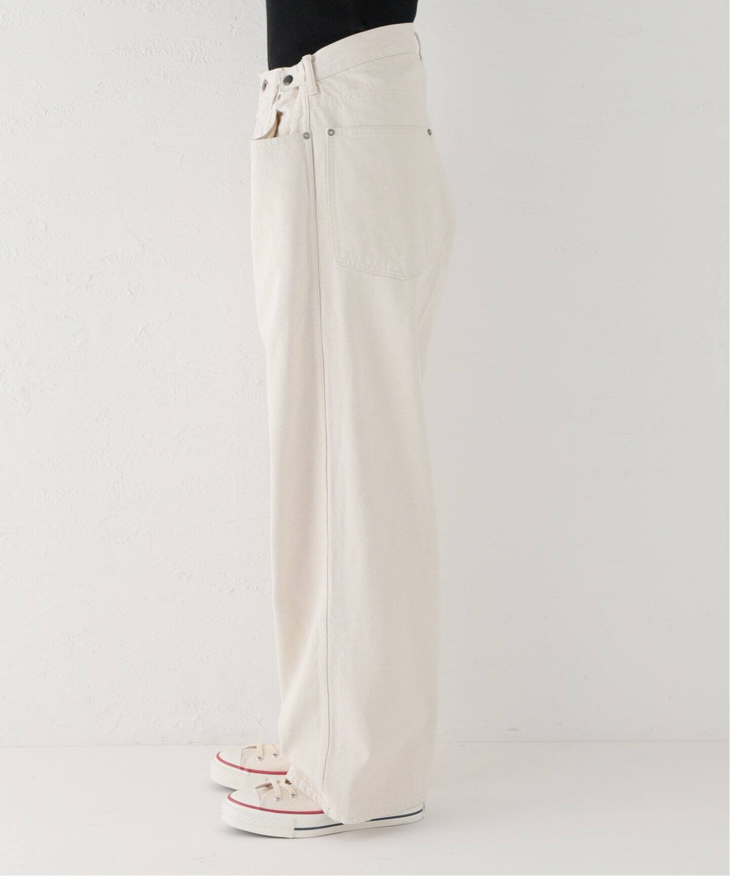 chimala/チマラ】DEEPRISE WAIST ADJUSTABLE（デニムパンツ・ジーンズ 
