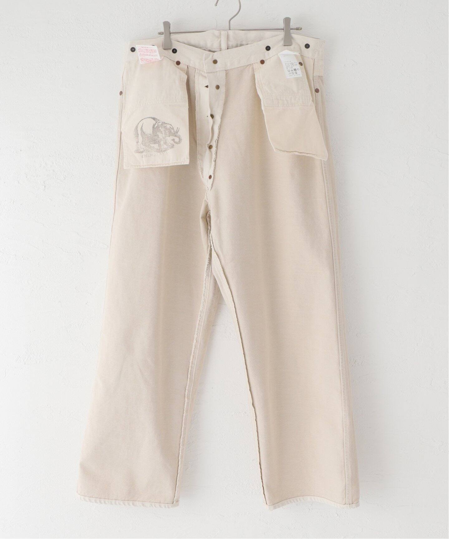 chimala/チマラ】DEEPRISE WAIST ADJUSTABLE（デニムパンツ・ジーンズ 