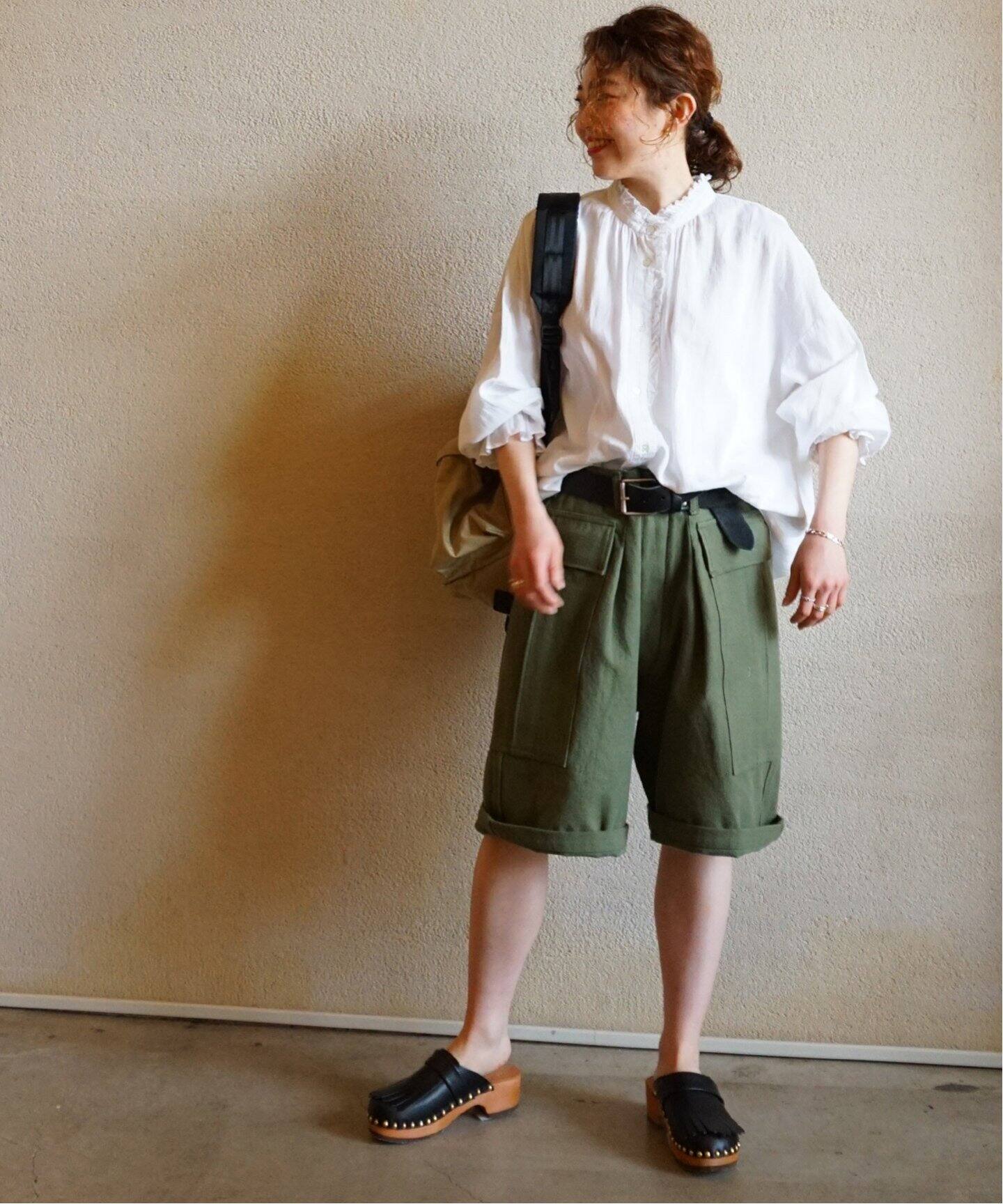 HERILL / ヘリル】 HL DENIM CARGO SHORTS（ショート・ハーフパンツ 