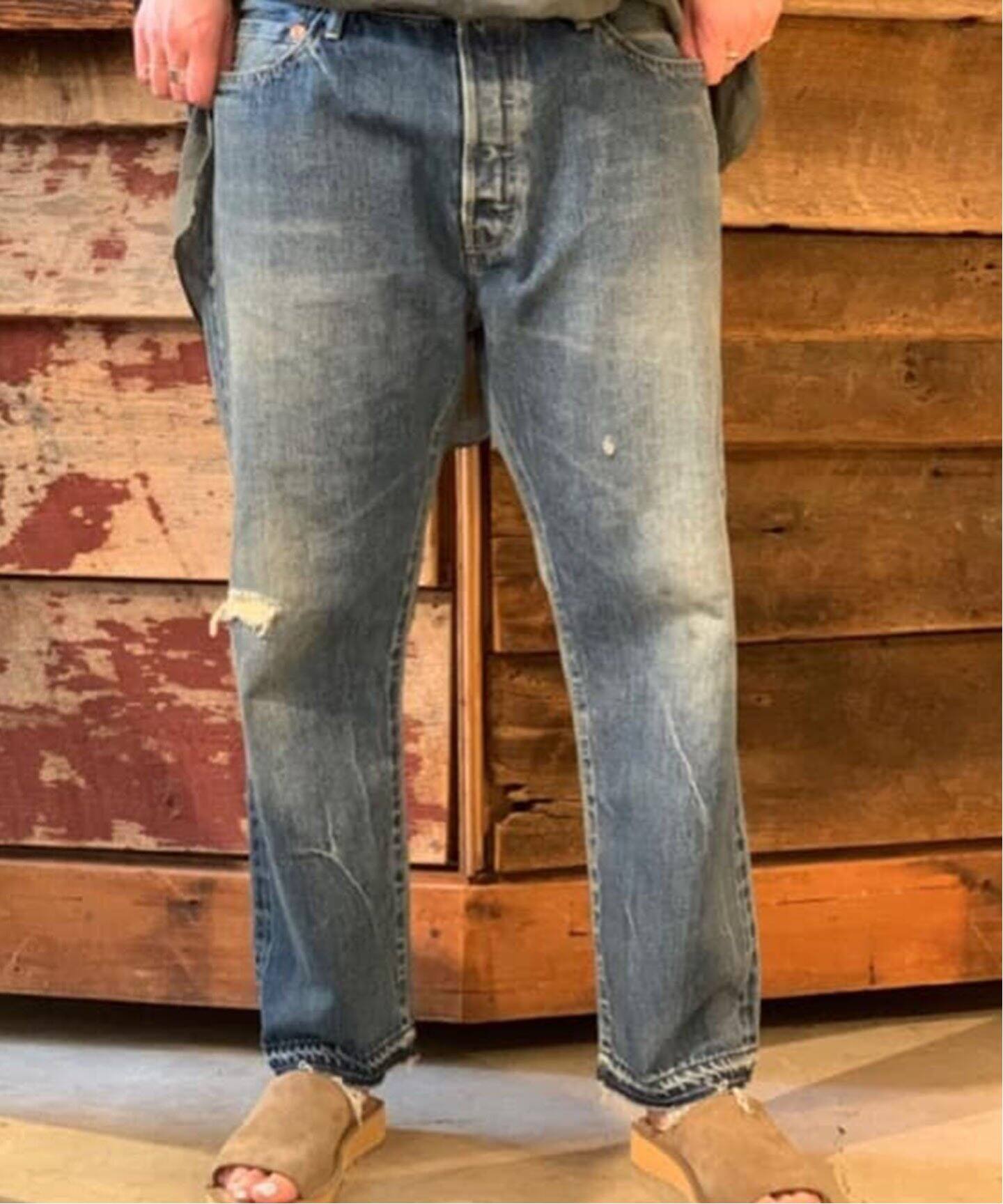 chimala/チマラ】 SELVEDGE DENIM NARROW TAPERED CU（デニムパンツ 