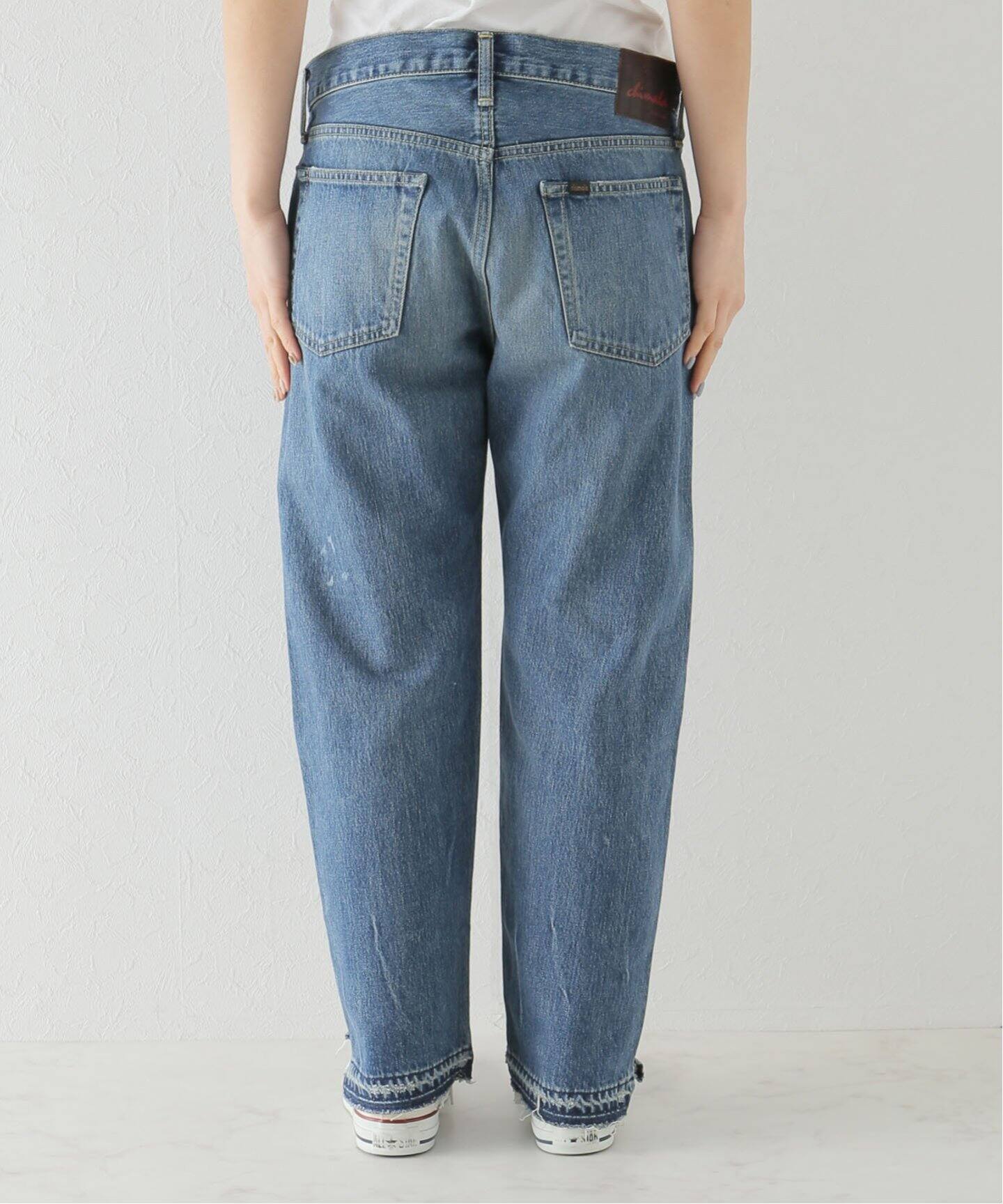 chimala/チマラ】 SELVEDGE DENIM NARROW TAPERED CU（デニムパンツ 