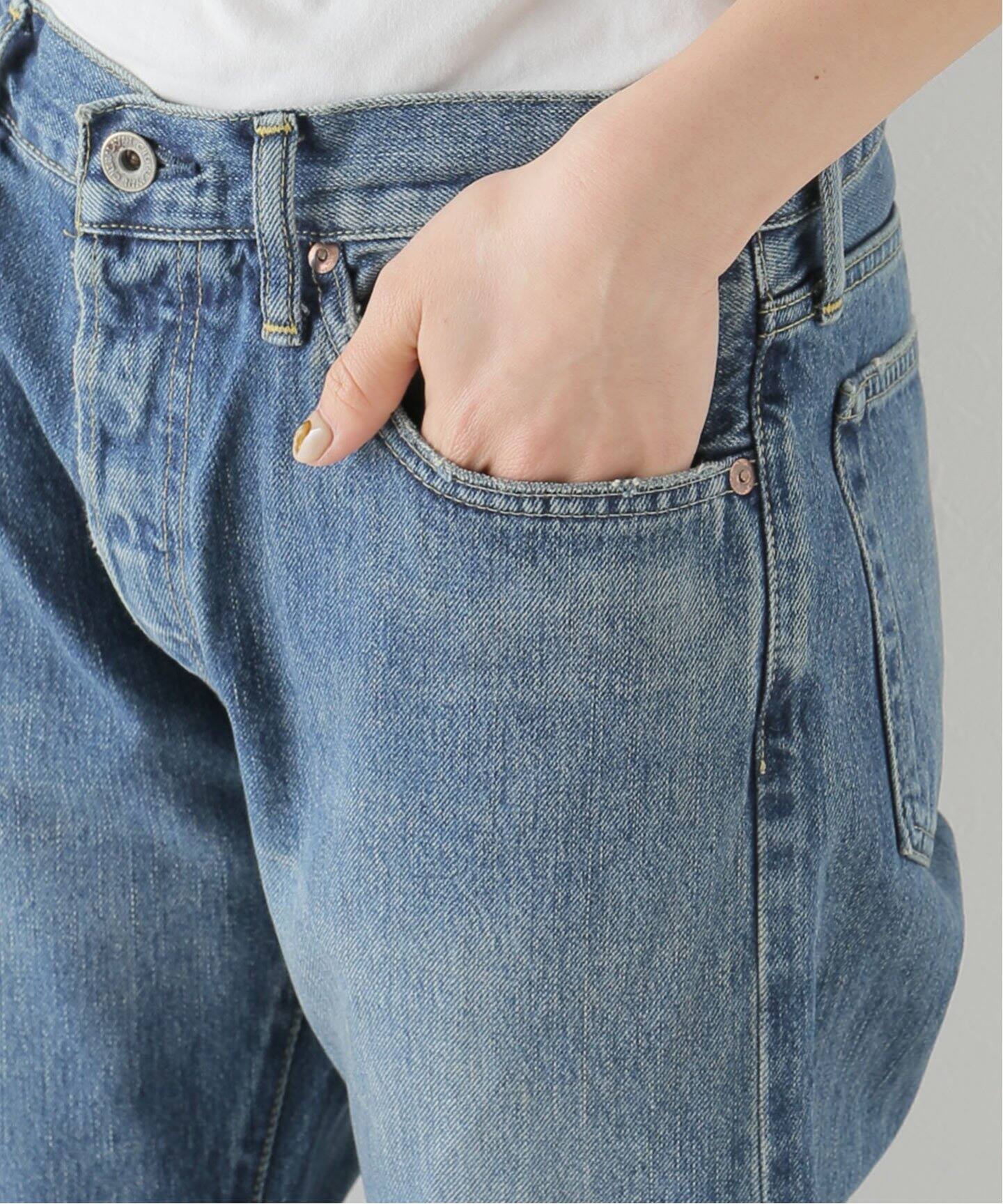 chimala/チマラ】 SELVEDGE DENIM NARROW TAPERED CU（デニムパンツ 