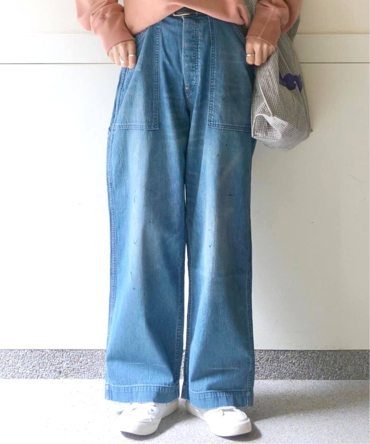 chimala/チマラ】 DENIM PAINTER PANTS（デニムパンツ・ジーンズ  