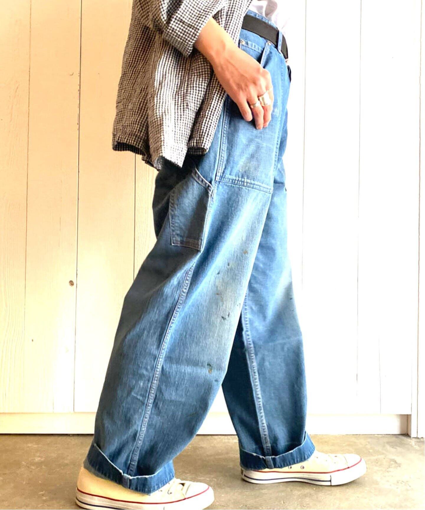 chimala/チマラ】 DENIM PAINTER PANTS（デニムパンツ・ジーンズ  