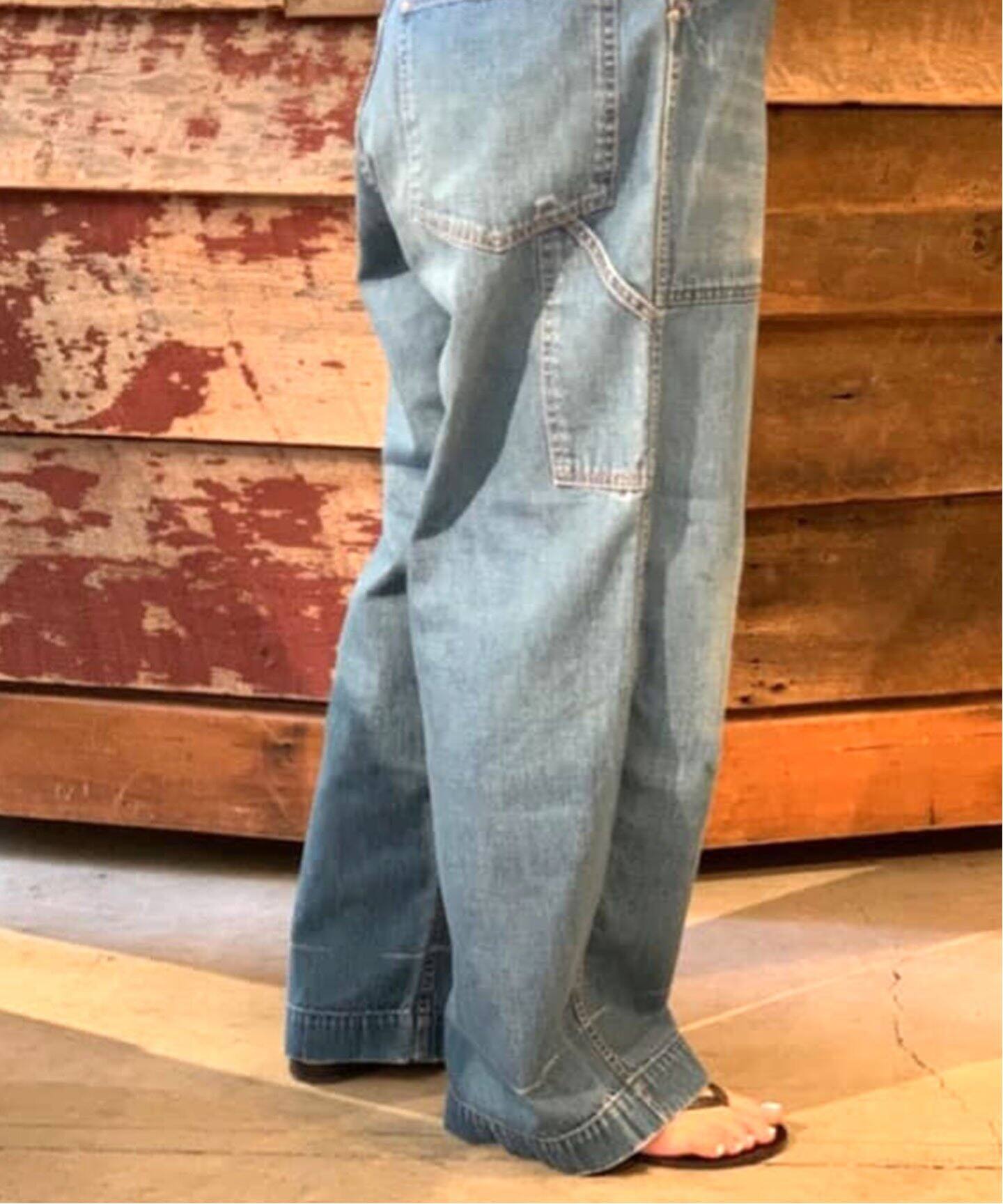 chimala/チマラ】 DENIM PAINTER PANTS（デニムパンツ・ジーンズ  