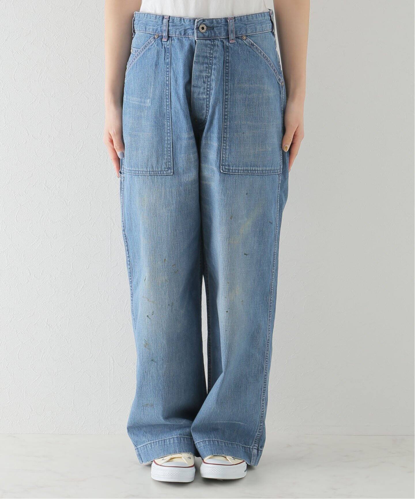 chimala/チマラ】 DENIM PAINTER PANTS（デニムパンツ・ジーンズ  
