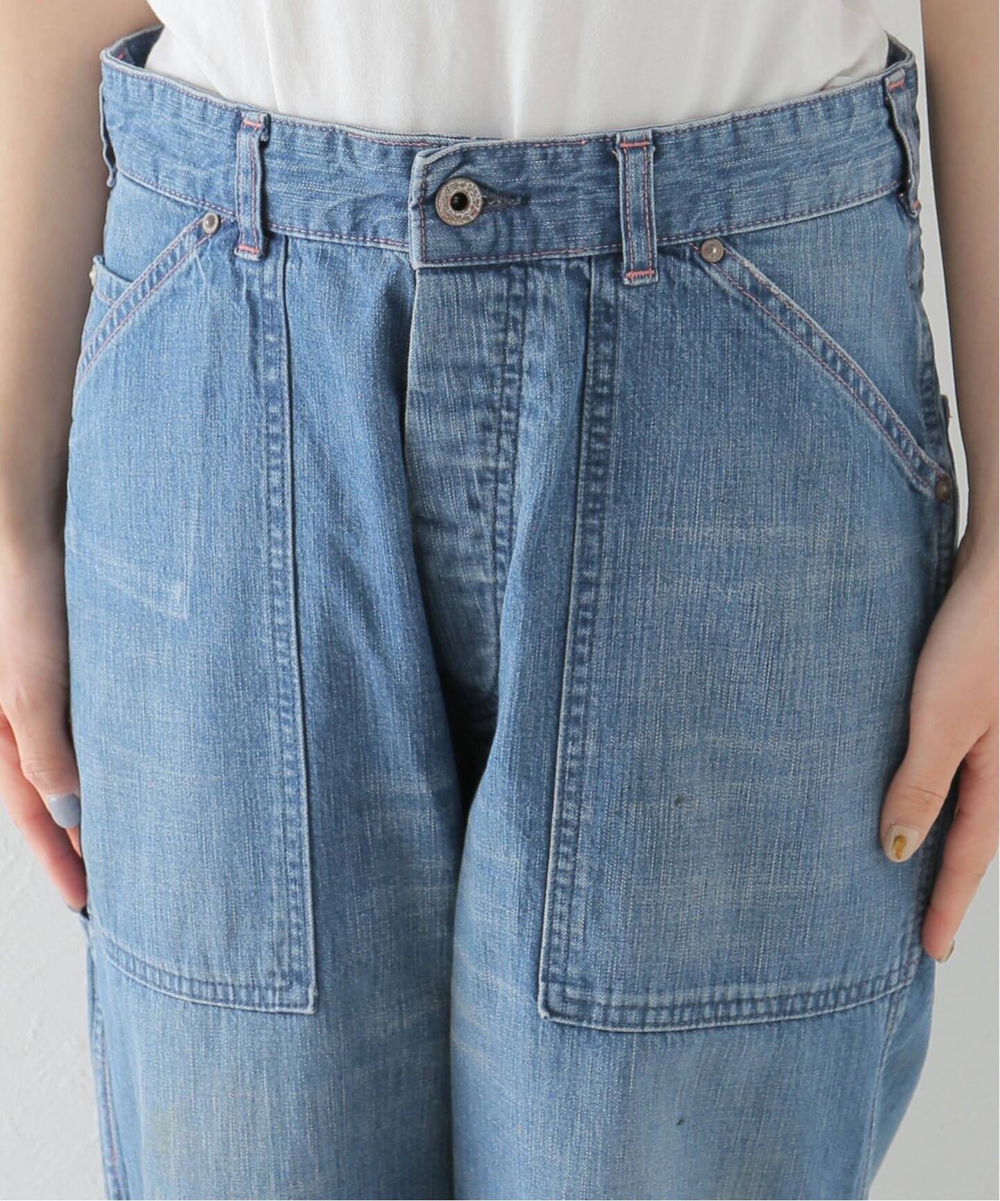 chimala/チマラ】 DENIM PAINTER PANTS（デニムパンツ・ジーンズ  