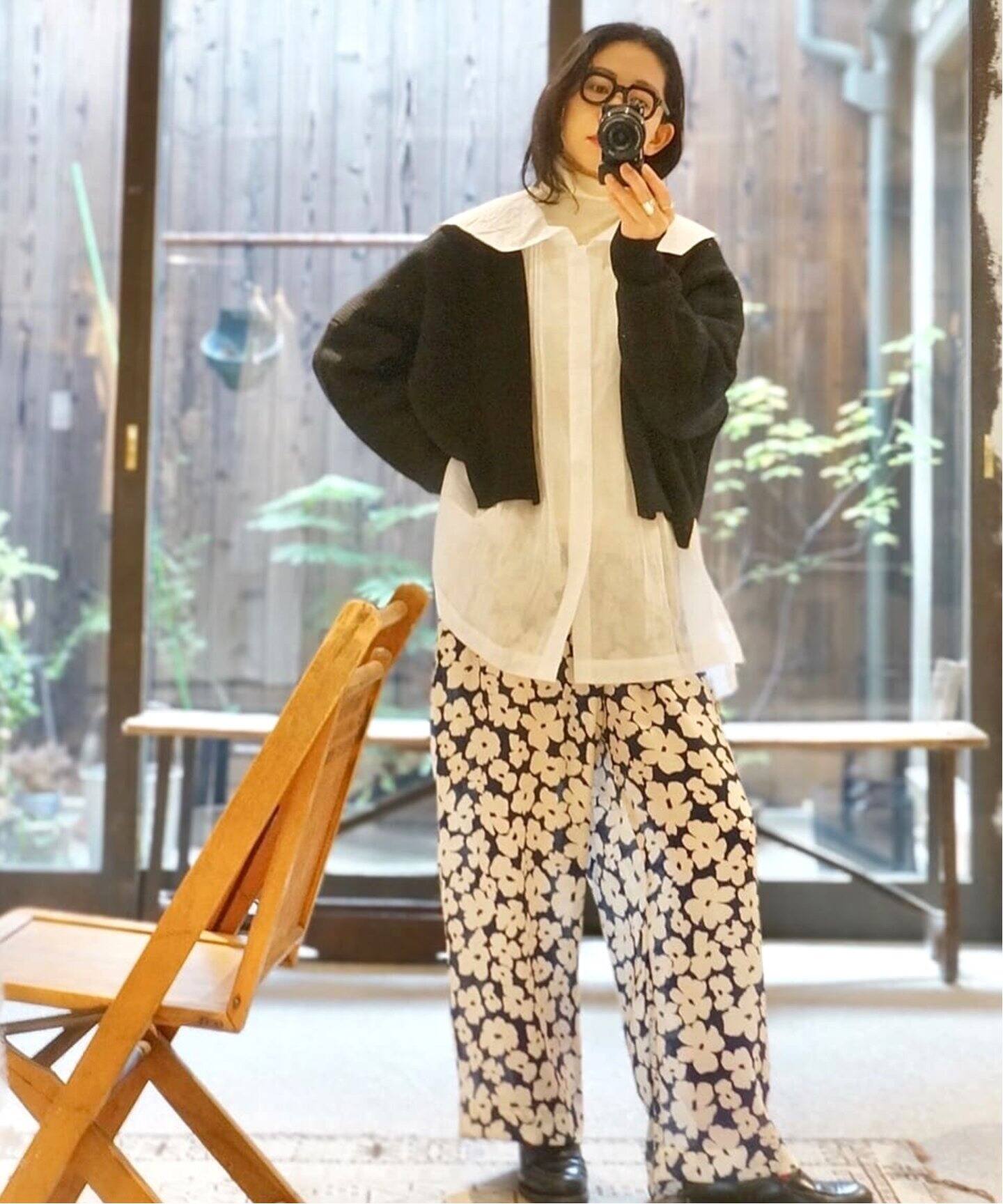 TOUJOURS / トゥジュー】FLOWER PRINT RELAX PANTS（その他パンツ 