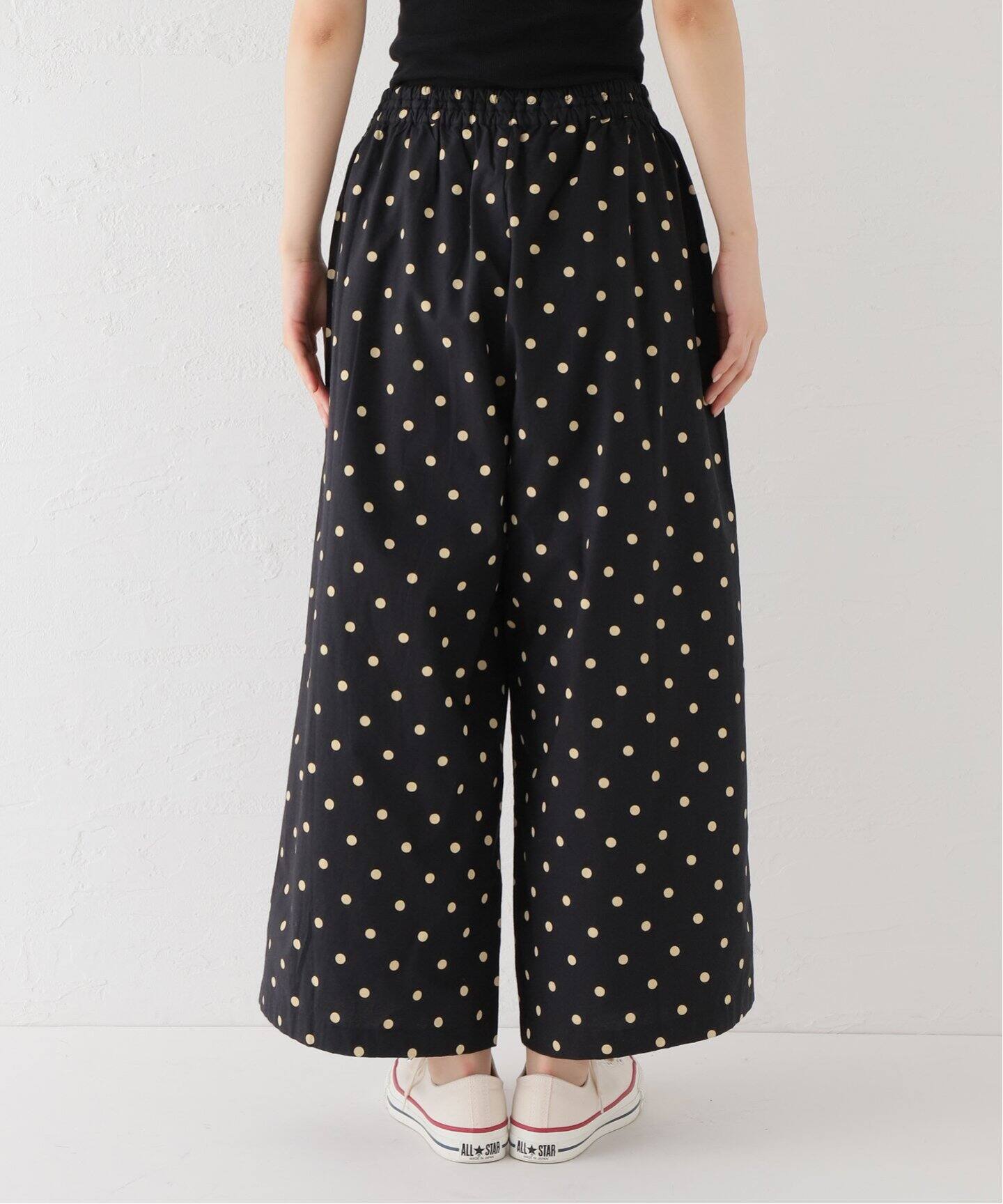 SOIL/ソイル】 POPLIN DOT WIDE EASY PANTS（その他パンツ）｜journal  