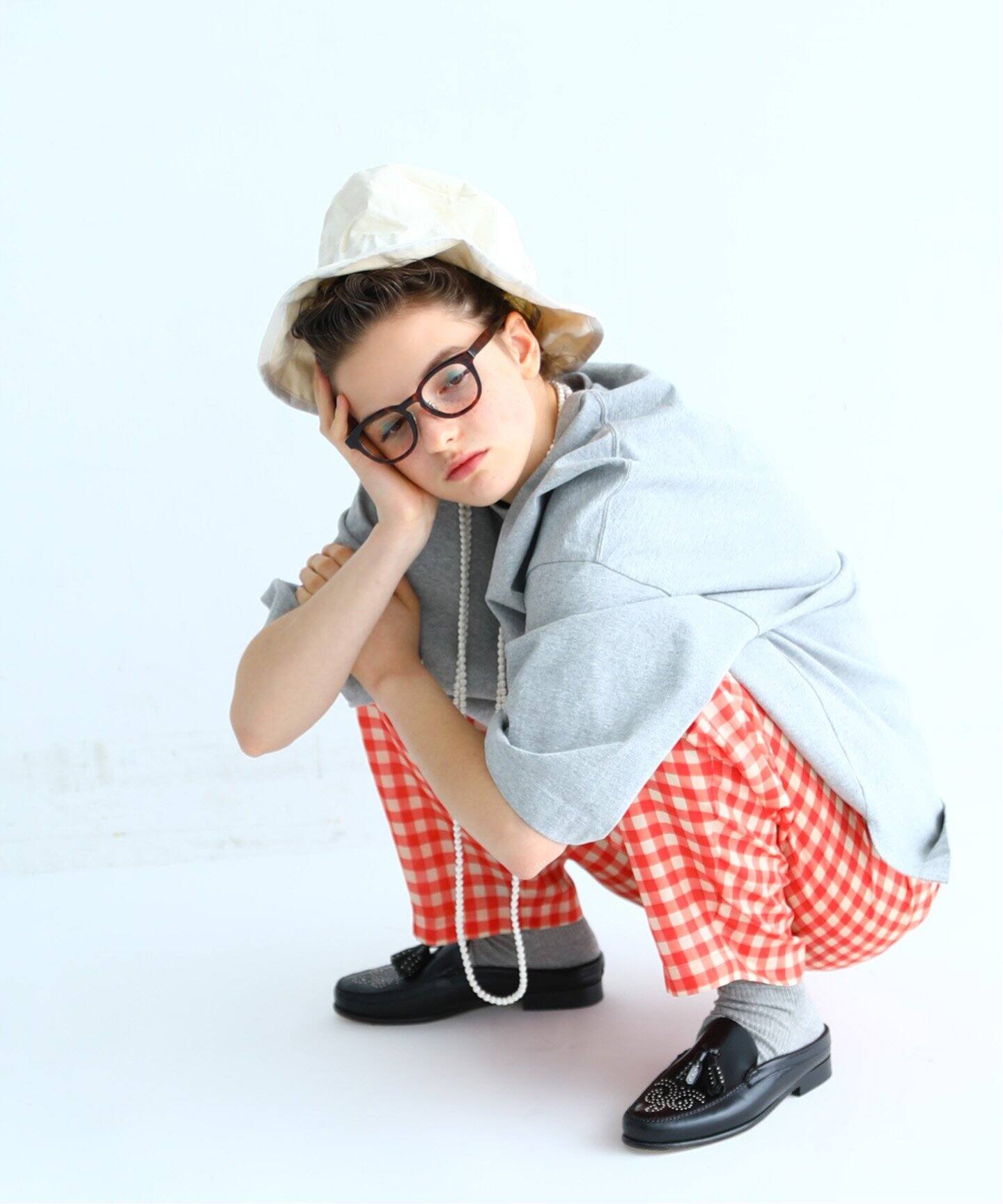 jejia / ジェジア】 BABY TILDA PANT(CHECK)（その他パンツ）｜journal 