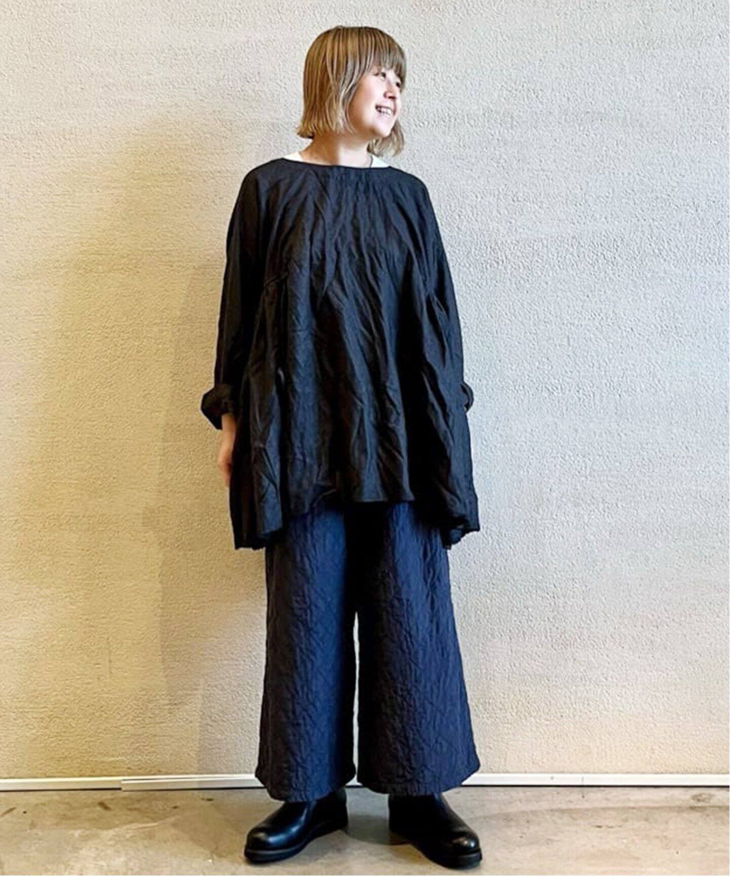 maison de soil/メゾン ド ソイル】QUILTED SILK EASY PANTS（その他 