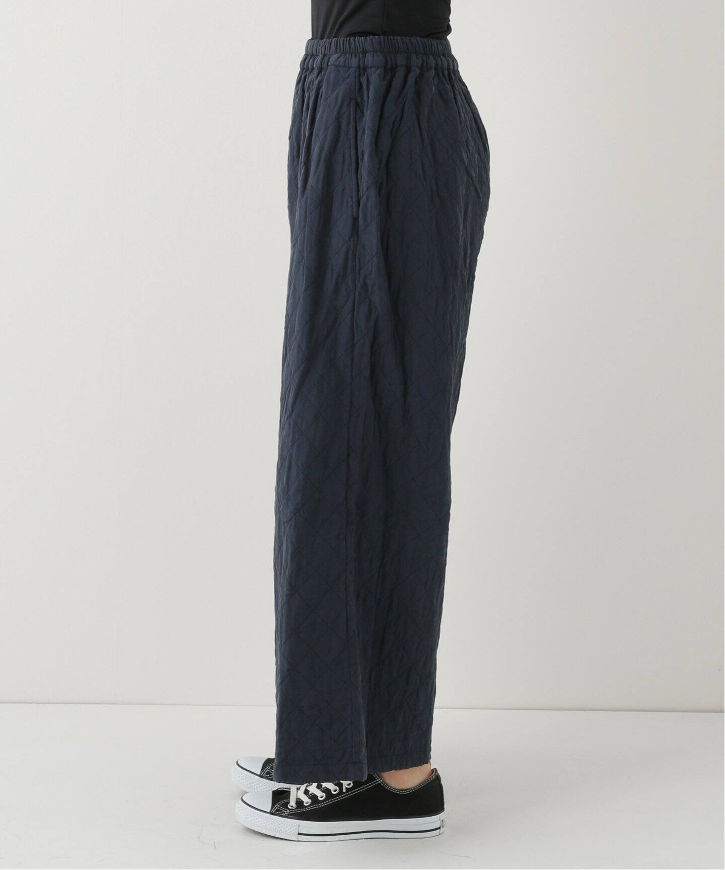 maison de soil/メゾン ド ソイル】QUILTED SILK EASY PANTS（その他 
