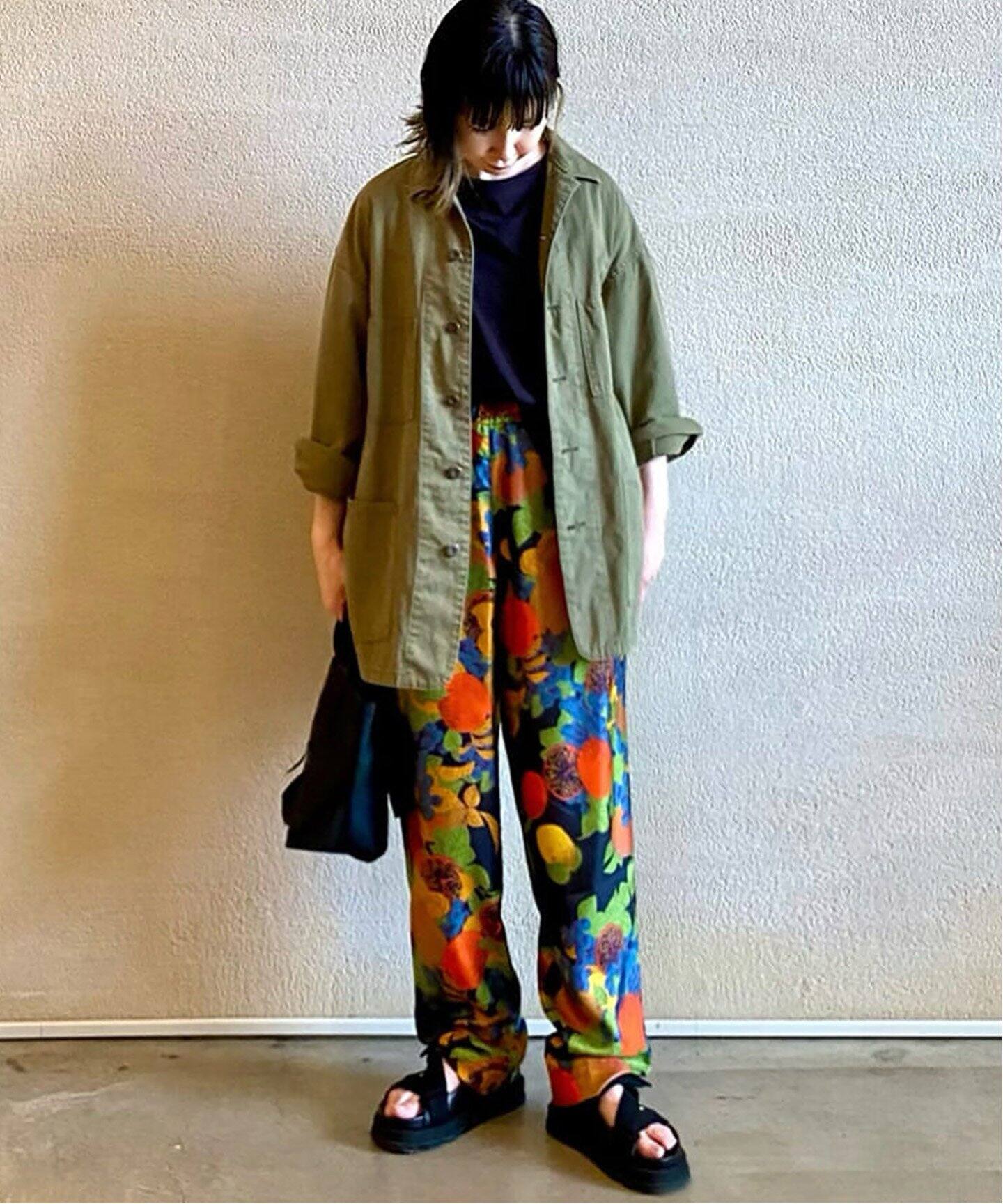 LA PRESTIC OUISTON / ラ プレスティック ウィストン】BOY EASY PANT 