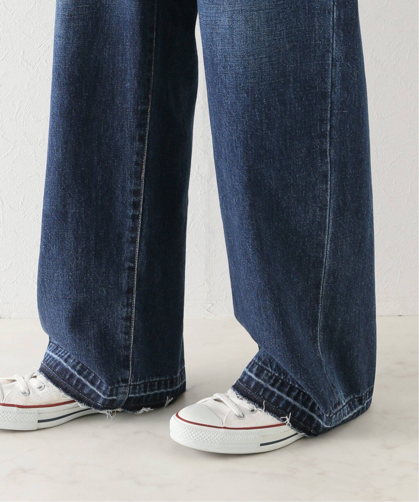 ES:S / エス】CINCH BACK BAGGY JEANS（デニムパンツ・ジーンズ  