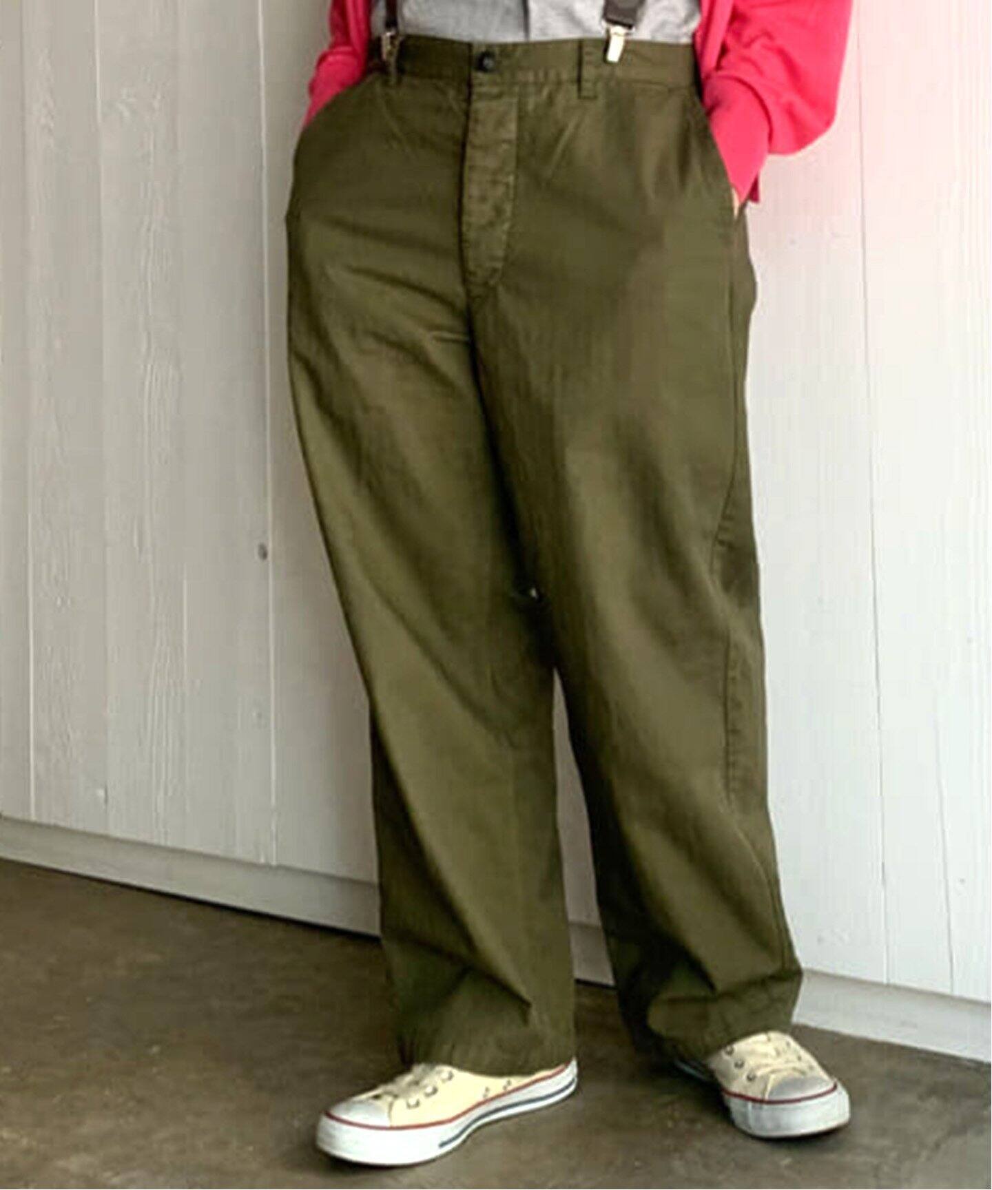バンバンコペンハーゲンビックリボンドットサルエルパンツ かかわら