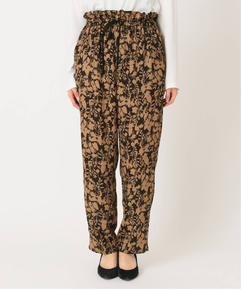 バイカラーフラワーイージーパンツ（その他パンツ）｜JOURNAL STANDARD  