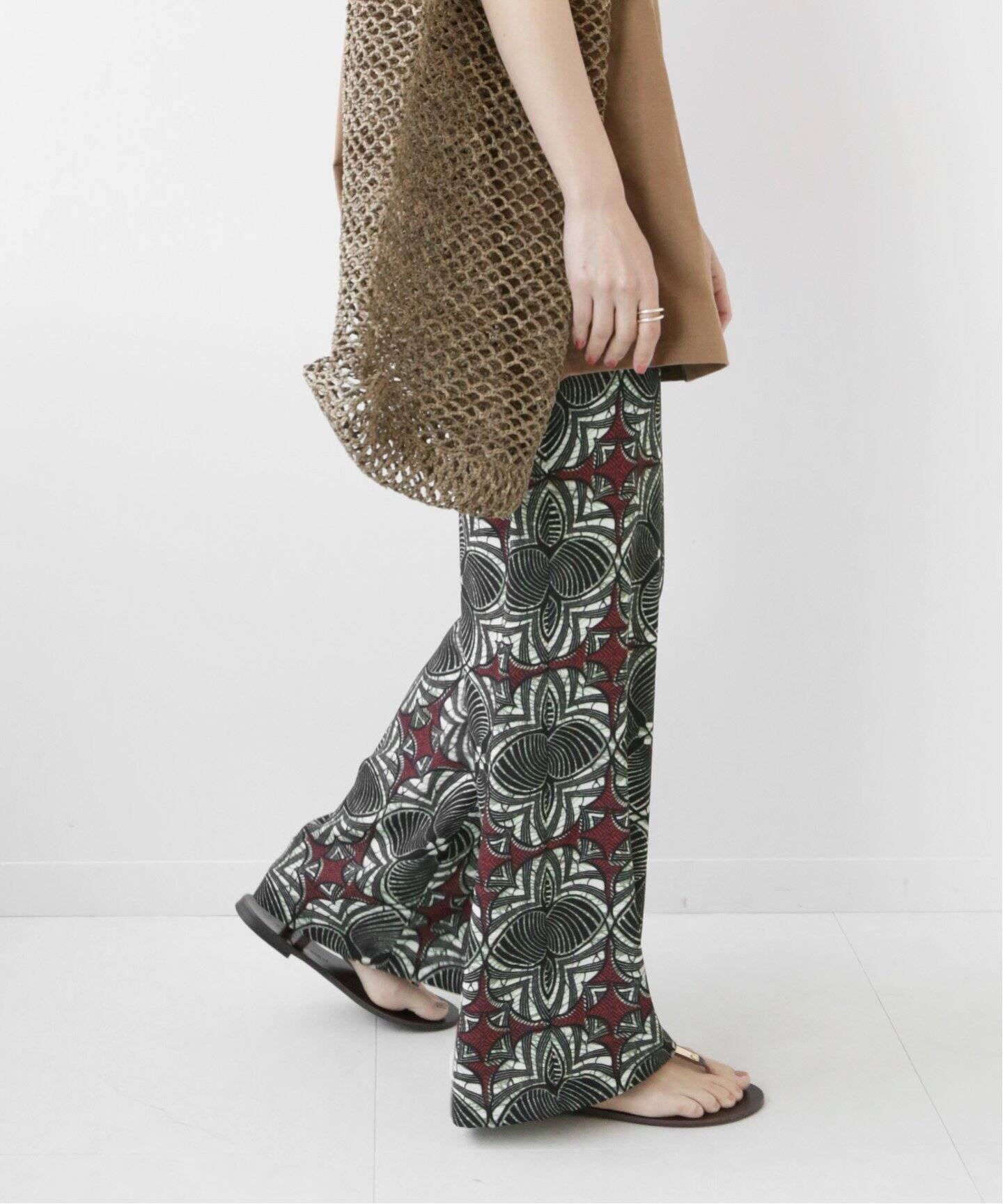 アフリカンプリントイージーパンツ（その他パンツ）｜JOURNAL STANDARD  